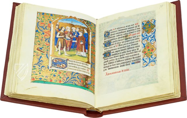 Book of Hours of the Popes – Bezeichnung Fond 183, Nr. 446 – Biblioteca Apostolica Vaticana (Vatican City, State of the Vatican City) Facsimile Edition
