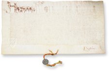 Bull of Pope Alexander VI - Partitioning America – Testimonio Compañía Editorial – Archivo General (Simancas, Spain) Bull of Pope Alexander VI - Partitioning America – Testimonio Compañía Editorial – Archivo General (Simancas, Spain)