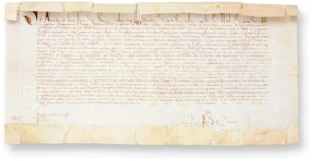 Bull of Pope Alexander VI - Partitioning America – Testimonio Compañía Editorial – Archivo General (Simancas, Spain) Bull of Pope Alexander VI - Partitioning America – Testimonio Compañía Editorial – Archivo General (Simancas, Spain)
