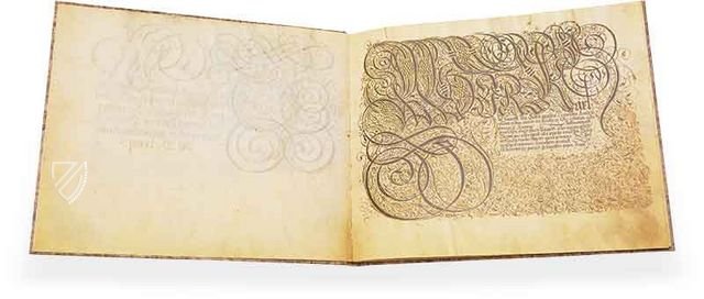 Calligraphy Master's Album by Franz Joachim Brechtel - Ziereis