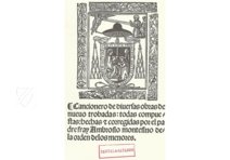 Cancionero de diversas obras de nuevo trobadas – Vicent Garcia Editores – R/10945 – Biblioteca Nacional de España (Madrid, Spain)