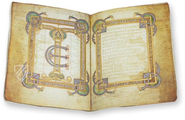 Carolingian Sacramentary – Akademische Druck- u. Verlagsanstalt (ADEVA) – Cod. Vindob. 958 – Österreichische Nationalbibliothek (Vienna, Austria)