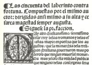 CC del Castillo de la Fama. Laberinto Contra Fortuna… – Vicent Garcia Editores – R/10378 – Biblioteca Nacional de España (Madrid, Spain)