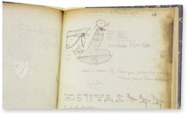 Champollion's Notebook – BiblioGemma – NAF 20374 – Bibliothèque nationale de France (Paris, France)