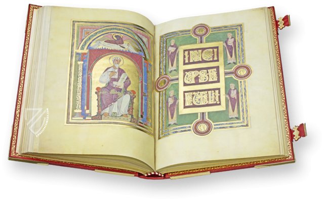 Codex Aureus Escorialensis – Testimonio Compañía Editorial – Vitr. 17 – Real Biblioteca del Monasterio de San Lorenzo de El Escorial (San Lorenzo de El Escorial, Spain)