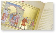 Codex Aureus Escorialensis – Testimonio Compañía Editorial – Vitr. 17 – Real Biblioteca del Monasterio de San Lorenzo de El Escorial (San Lorenzo de El Escorial, Spain)