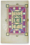 Codex Aureus Escorialensis – Testimonio Compañía Editorial – Vitr. 17 – Real Biblioteca del Monasterio (San Lorenzo de El Escorial, Spain)