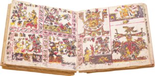 Codex Borgia – Testimonio Compañía Editorial – Cod. Vat. mess. 1 – Biblioteca Apostolica Vaticana (Vatican City, State of the Vatican City)