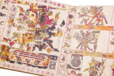 Codex Borgia – Testimonio Compañía Editorial – Cod. Vat. mess. 1 – Biblioteca Apostolica Vaticana (Vatican City, State of the Vatican City)