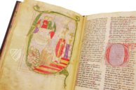 Codex Calixtinus – Siloé, arte y bibliofilia – Ms. 2631 – Universidad de Salamanca / Archivo de la Catedral (Salamanca, Spain)