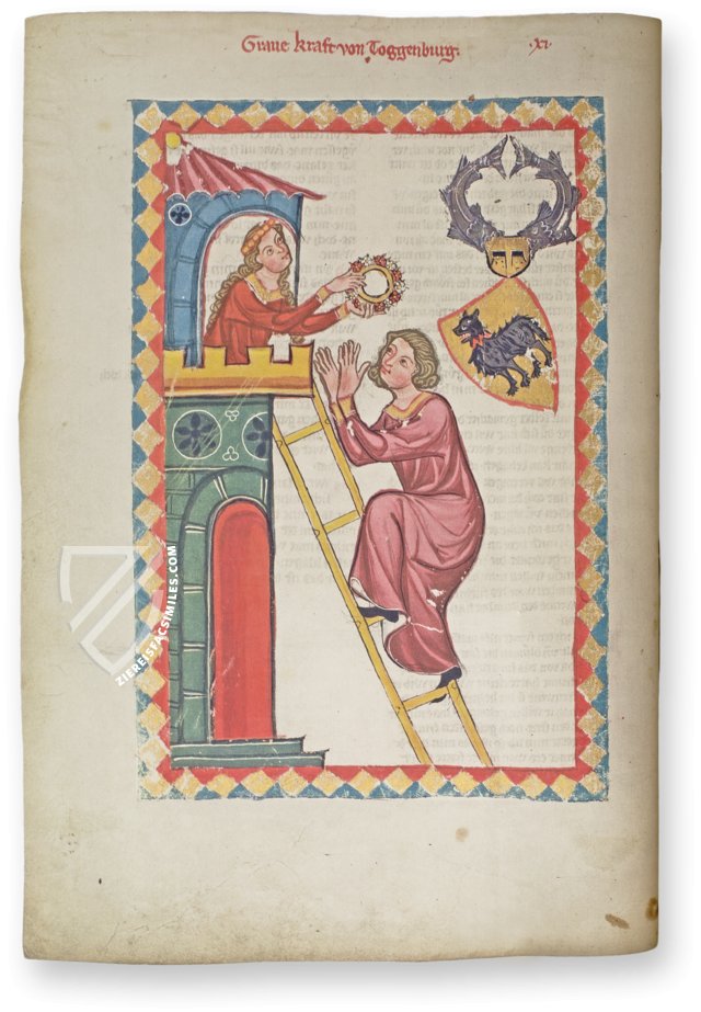 Codex Manesse – Insel Verlag – Cod. Pal. germ. 848 – Universitätsbibliothek (Heidelberg, Germany)