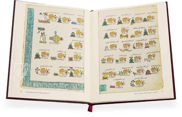 Codex of Inertia　NF　3枚 Codex Mendoza - Ziereis Facsimiles