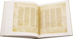 Codex Sinaiticus –  Hendrickson Publishers – Add MS 43725 / Cod. gr. I / MS gr. 2, Ms. Gr. 259, MS gr. 843, MS OLDP O 156  – British Library (London, United Kingdom) / Leipzig University Library (Leipzig, Germany) / National Library of Russia (St. P