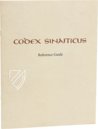 Codex Sinaiticus –  Hendrickson Publishers – Add MS 43725 / Cod. gr. I / MS gr. 2, Ms. Gr. 259, MS gr. 843, MS OLDP O 156  – British Library (London, United Kingdom)