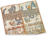 Codex Tro-Cortesianus (Codex Madrid) – Testimonio Compañía Editorial – Inventario: 70300 – Museo de América (Madrid, Spain)