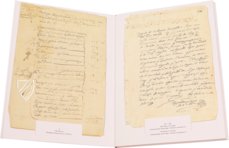 Collection of handwritten works of Miguel de Cervantes – Circulo Cientifico – Archivo General de Simancas (Simancas, Spain)