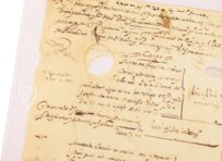 Collection of handwritten works of Miguel de Cervantes – Circulo Cientifico –  – Several Owners