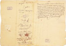 Collection of handwritten works of Miguel de Cervantes – Circulo Cientifico –  – Several Owners