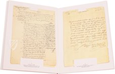 Collection of handwritten works of Miguel de Cervantes – Circulo Cientifico –  – Several Owners