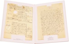 Collection of handwritten works of Miguel de Cervantes – Circulo Cientifico –  – Several Owners