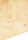 Collection of handwritten works of Miguel de Cervantes – Circulo Cientifico –  – Several Owners