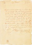 Collection of handwritten works of Miguel de Cervantes – Circulo Cientifico –  – Several Owners