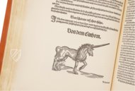 Conrad Gessner: Thierbuch – Josef Stocker-Schmid – NS 4,2 – Zentralbibliothek Zürich (Zürich, Switzerland)