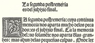 Cordial de las Cuatro Cosas Postrimeras – Vicent Garcia Editores – I/522 – Biblioteca Nacional de España (Madrid, Spain)