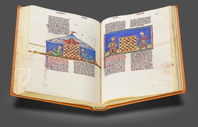 Book of Chess, Dice and Board Games by Alfonso X The Wise Facsimile Edition