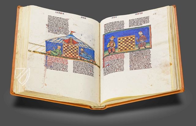 Book of Chess, Dice and Board Games by Alfonso X The Wise – Scriptorium – T.I.6 – Real Biblioteca del Monasterio (San Lorenzo de El Escorial, Spain)