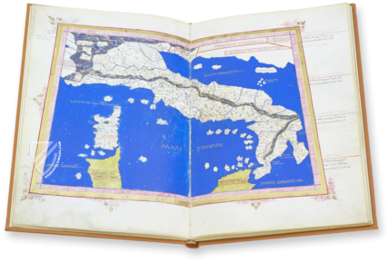Atlas of Borso d'Este – Il Bulino, edizioni d'arte – Lat. 463 = α.X.1.3 – Biblioteca Estense Universitaria (Modena, Italy)