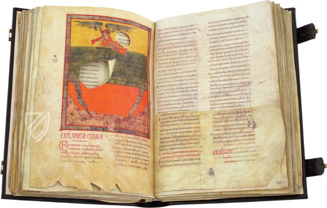 Beatus of Liébana - Tábara Codex – Testimonio Compañía Editorial – 1097B – Archivo Histórico Nacional de España (Madrid, Spain) Beatus of Liébana - Tábara Codex – Testimonio Compañía Editorial – 1097B – Archivo Histórico Nacional de España (Madrid, Spain)