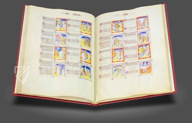 Bible moralisée of the Limbourg brothers – Patrimonio Ediciones – Ms. Fr. 166 – Bibliothèque nationale de France (Paris, France)