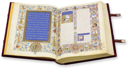 Bible of Federico da Montefeltro – Franco Cosimo Panini Editore – Mss. Urb. Lat. 1 e Urb. Lat. 2 – Biblioteca Apostolica Vaticana (Vatican City, State of the Vatican City)