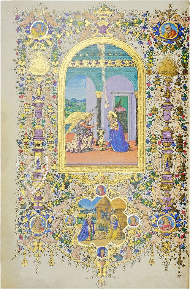 Book of Hours of Lorenzo de' Medici – Franco Cosimo Panini Editore – Ms. Ashburnam 1874 – Biblioteca Medicea Laurenziana (Florence, Italy)