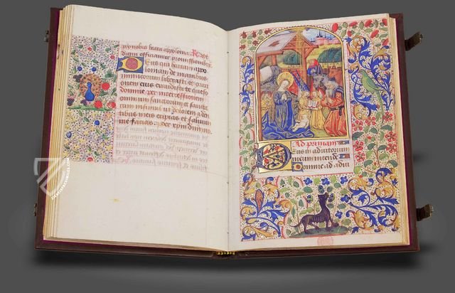 Book of Hours of Rouen – Testimonio Compañía Editorial – Illuminated 42 – Biblioteca Nacional de Portugal (Lisboa, Portugal)