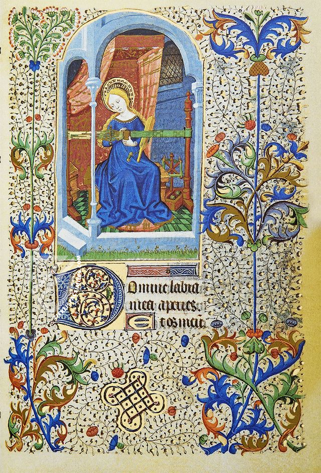 Book of Hours of the Weaving Virgin – Millennium Liber – Inv. 15452 – Museo de la Fundación Lázaro Galdiano (Madrid, Spain) Book of Hours of the Weaving Virgin – Millennium Liber – Inv. 15452 – Museo de la Fundación Lázaro Galdiano (Madrid, Spain)