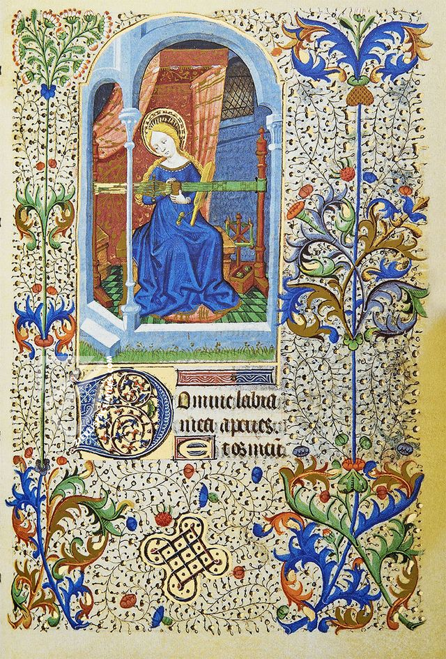 Book of Hours of the Weaving Virgin – Millennium Liber – Inv. 15452 – Museo de la Fundación Lázaro Galdiano (Madrid, Spain)