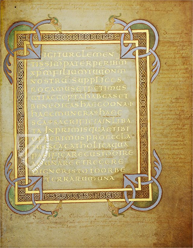 Carolingian Sacramentary – Akademische Druck- u. Verlagsanstalt (ADEVA) – Cod. Vindob. 958 – Österreichische Nationalbibliothek (Vienna, Austria)