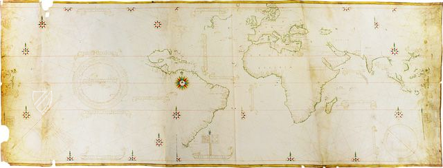 Castiglioni World Map – Il Bulino, edizioni d'arte – C.G. A 12 – Biblioteca Estense Universitaria (Modena, Italy)