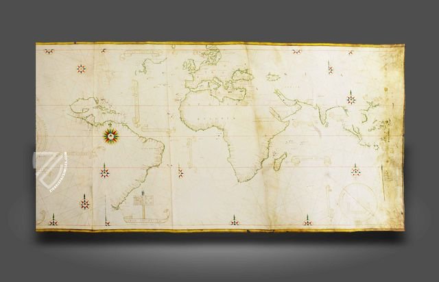 Castiglioni World Map – Il Bulino, edizioni d'arte – C.G. A 12 – Biblioteca Estense Universitaria (Modena, Italy)