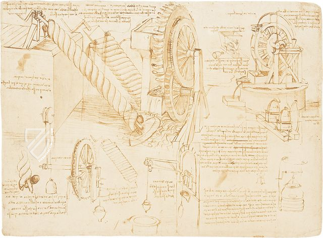 Codex Atlanticus – Giunti Editore – Biblioteca Ambrosiana (Milan, Italy)