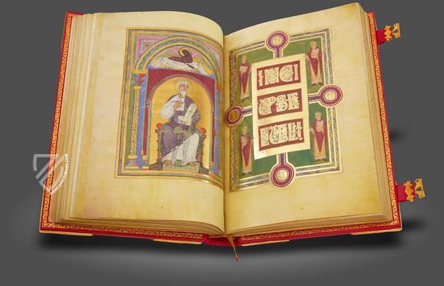 Codex Aureus Escorialensis – Testimonio Compañía Editorial – Vitr. 17 – Real Biblioteca del Monasterio (San Lorenzo de El Escorial, Spain)