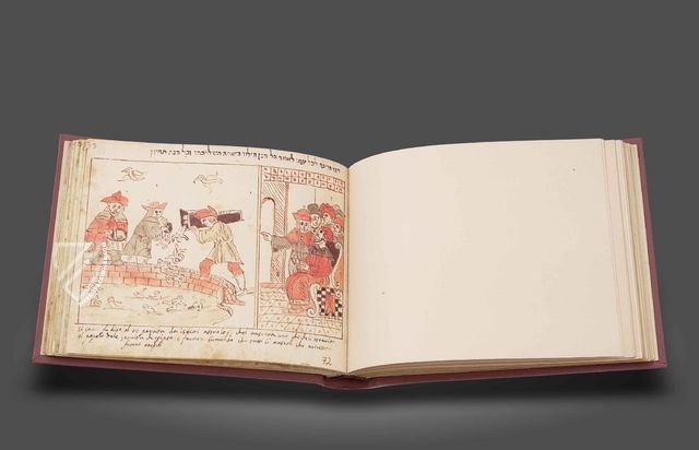 Codex Choumach (Picture Pentateuch of Moses dal Castellazzo) – Akademische Druck- u. Verlagsanstalt (ADEVA) – Codex 1164 – Żydowski Instytut Historyczny (Warsaw, Poland)