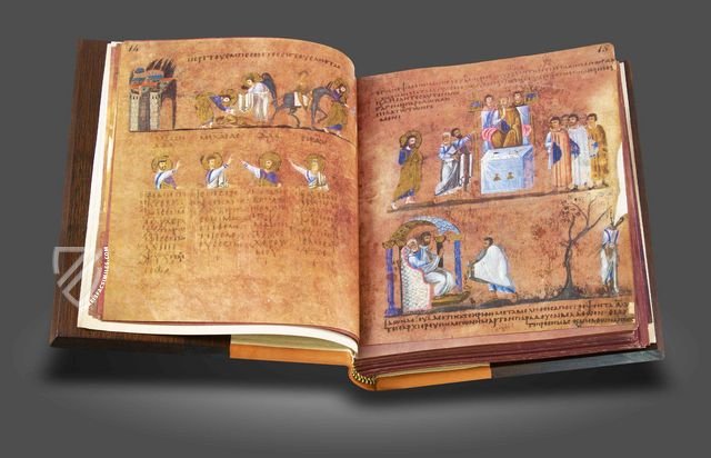 Codex Purpureus Rossanensis – Akademische Druck- u. Verlagsanstalt (ADEVA) – Museo dell'Arcivescovado di Rossano Calabro (Rossano Calabro, Italy)