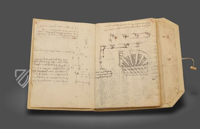 Leonardo da Vinci: Codex Trivulzianus – Giunti Editore – ms. 2162 – Biblioteca Trivulziana del Castello Sforzesco (Milan, Italy)