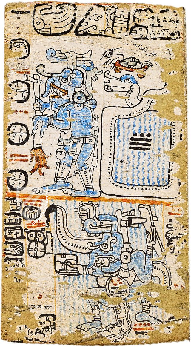 Codex Tro-Cortesianus (Codex Madrid) – Testimonio Compañía Editorial – Inventario: 70300 – Museo de América (Madrid, Spain)