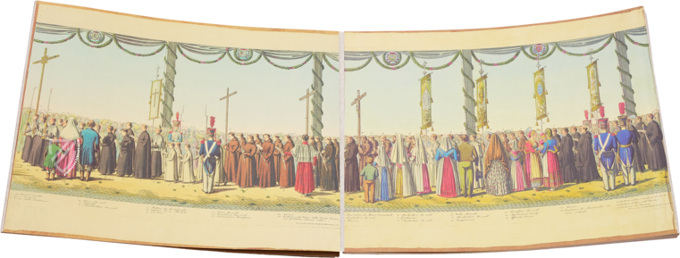 Corpus Domini Solemn Procession – Vallecchi – Biblioteca Casanatense (Rome, Italy)