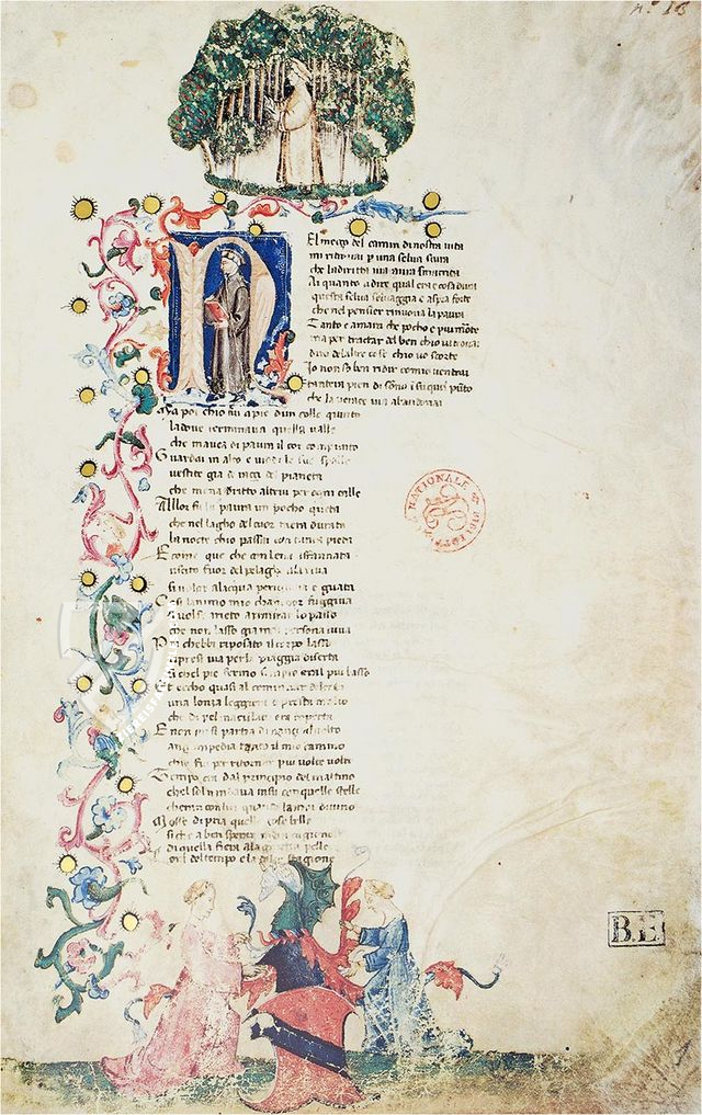 Divine Comedy - Estense Manuscript – Priuli & Verlucca, editori – cod.R.4.8 (Ital. 474) – Biblioteca Estense Universitaria (Modena, Italy)