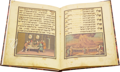 Darmstadt Pessach Haggadah – Akademische Druck- u. Verlagsanstalt (ADEVA) – Codex orientalis 7 – Hessische Landes- und Hochschulbibliothek (Darmstadt, Germany)